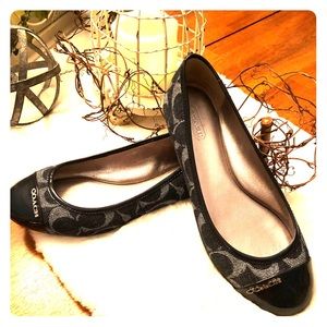 Coach ballerina shoes